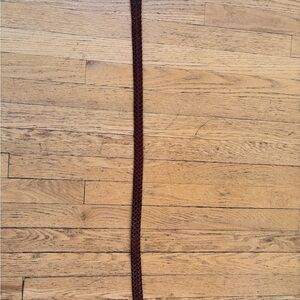 GAP youth 1990 vintage brown  braided leather belt boho retro size l